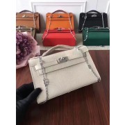 Hermes Mini Kelly Tote Bag Epsom leather 1707 cream HV03888tg76