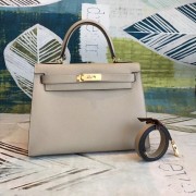 Hermes original Kelly Epsom Leather KL32 Beige HV04083bm74