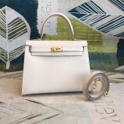 Hermes original Kelly Epsom Leather KL32 white HV11059Av26