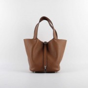 Hermes Picotin 18cm Bags togo Leather 8615 coffee HV00519Av26