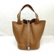 Hermes Picotin Lock 22cm Bags togo Leather 1048 Wheat HV11155CC86