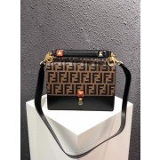 High Imitation FENDI Kan I Leather Shoulder Bag 13137 HV08301bg96