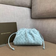 High Quality Bottega Veneta Sheepskin Weaving Original Leather BV3693 Sky Blue HV07310pR54