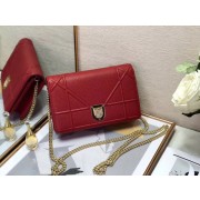 High Quality Imitation DIORAMA CALFSKIN CLUTCH M49P red HV10565Vu82