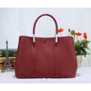 High Quality Replica Hermes Garden Party Bag togo Leather H36 red HV05258aR54