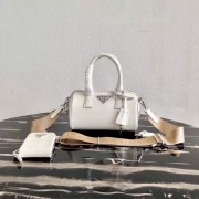 High Quality Replica Prada Re-Edition 2005 top-handle bag 1BB846 white HV01243aR54