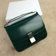 Imitation 2015 Celine new model classic retro 11042 dark green HV11798Fo38