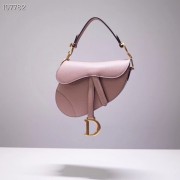 Imitation Fashion Dior SADDLE-TAS VAN KALFSLEER M0446C light pink HV08293kd19