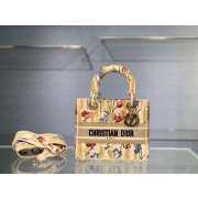 Imitation LADY DIOR MY ABCDIOR BAG M0539OS Beige HV01943Fo38