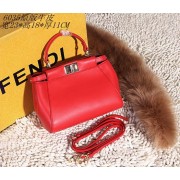 Imitation Newest 2015 Fendi original leather 6035 red HV10177Ug88