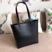 Imitation SAINT LAURENT leather tote 498612 black HV04695VO34