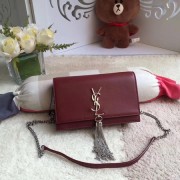 Imitation Top Yves Saint Laurent Monogramme Cross-body Shoulder Bag 8011 red HV00001Ih82