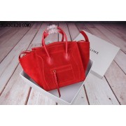 Knockoff AAAAA 2015 Celine classic nubuck leather with original leather 3341-4 red HV09448Jc39