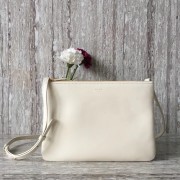 Knockoff Celine Original Leather mini Shoulder Bag 55420 cream HV08397WW40