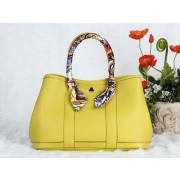 Knockoff Hermes Garden Party Bag togo Leather H30 lemon HV01243vf92