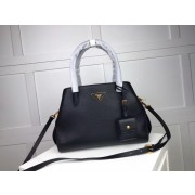 Knockoff Prada Calf leather bag 1127 black HV00556yN38