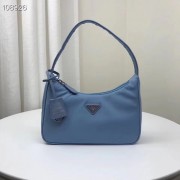 Knockoff Prada Nylon tote bag 1NE515 light blue HV00451fY84