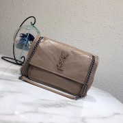 Knockoff Yves Saint Laurent Medium Niki Chain Bag 498894 apricot HV09152JF45