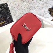 Knockoff Yves Saint Laurent Original Calf leather mini Shoulder Bag 5804 red HV06620NL80