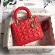 LADY DIOR LAMBSKIN BAG CAL44550 red HV01005pB23