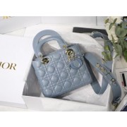 LADY DIOR MY ABCDIOR BAG Cannage Lambskin M0538O grey HV10062dN21