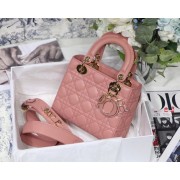 LADY DIOR MY ABCDIOR BAG Cannage Lambskin M0538O pink HV07550rf34