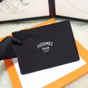 Luxury Hermes Cosmetic Bag H3700 Black HV01163kp43