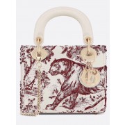 MINI LADY DIOR-TAS TOILE DE JOUY M0505OSNH HV02592vN22