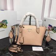 New Prada Calf leather bag 1BA111 apricot HV09336Uf80