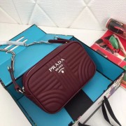 Prada Calf leather bag 183 fuchsia HV01864nS91