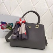 Prada Calf leather bag 2024 grey HV11883KX22