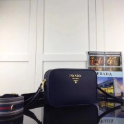 Prada Calf leather Shoulder Bag 1BH082-2B Royal Blue HV09400pB23