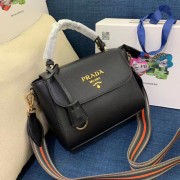 Prada Calf skin tote 1BD071 1BD209 black HV02751Yf79