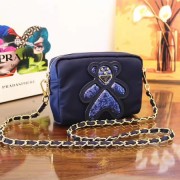 Prada Nylon cloth casual bag BN1320 blue HV01527fo19