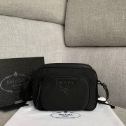 Prada Nylon Shoulder Bag 81199 black HV01469Lp50