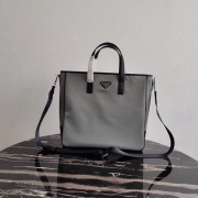 Prada Re-Edition nylon tote 1BD071 2VG064 grey HV02440rf34