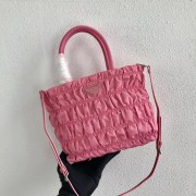 Prada Re-Edition nylon Tote bag 1BG321 pink HV08423Ea63