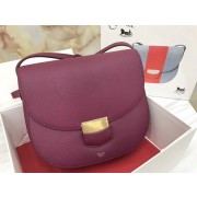 Replica Celine Compact Trotteur Shoulder Bag 1269 Burgundy HV01904DY71