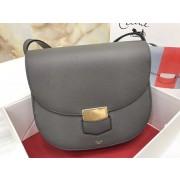 Replica Celine Compact Trotteur Shoulder Bag 1269 Grey HV02420cK54