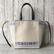 Replica Celine MADE IN TOTE IN TEXTILE 2206 blue HV07151nB47