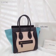 Replica CELINE MICRO LUGGAGE HANDBAG IN LAMINATED LAMBSKIN 167793-2 HV03136nB47