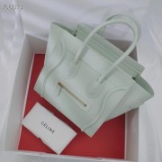 Replica CELINE MICRO LUGGAGE HANDBAG IN LAMINATED LAMBSKIN 167793-20 HV01245ec82