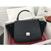 Replica Celine Trapeze Bag Original Leather 3342 black HV08455Kg43