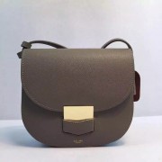 Replica Celine Trotteur Bag Calfskin Leather 8002 Grey HV04742BJ25