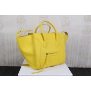 Replica Cheap 2015 Celine Luggage Phantom 3341 yellow HV07005QC68