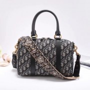 Replica Dior canvas calfskin leather M5818 black HV08218ED66