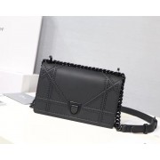 Replica Dior KLEINE ULTRA BLACK DIORAMA-TAS M0421S BLACK HV10482TN94