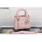 Replica Dior mini 99001 original leather pink HV02654HB48