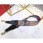 Replica Dior MULTI-COLOURED CANVAS SHOULDER STRAP WITH MEDALLIONS 03566 HV10194SV68