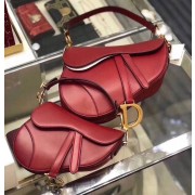 Replica Dior SADDLE BAG IN RED CALFSKIN M0446 red HV01868ls37